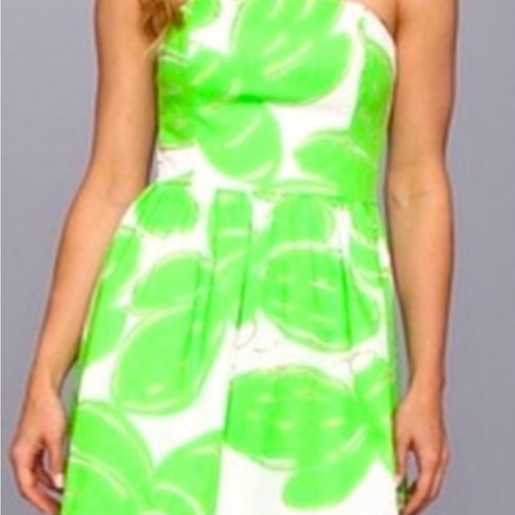 Lilly Pulitzer Lottie Strapless Dress - Picture 2 of 5